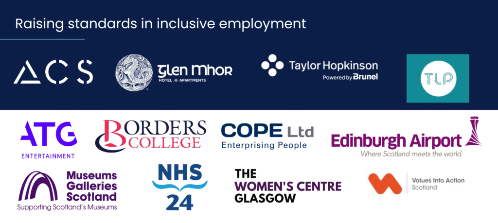 A collage of organisations logos